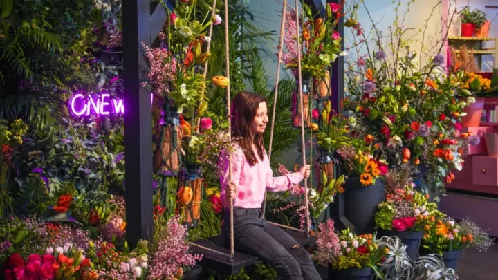 Bloemenshows in Keukenhof spetterende consumentenpromotie