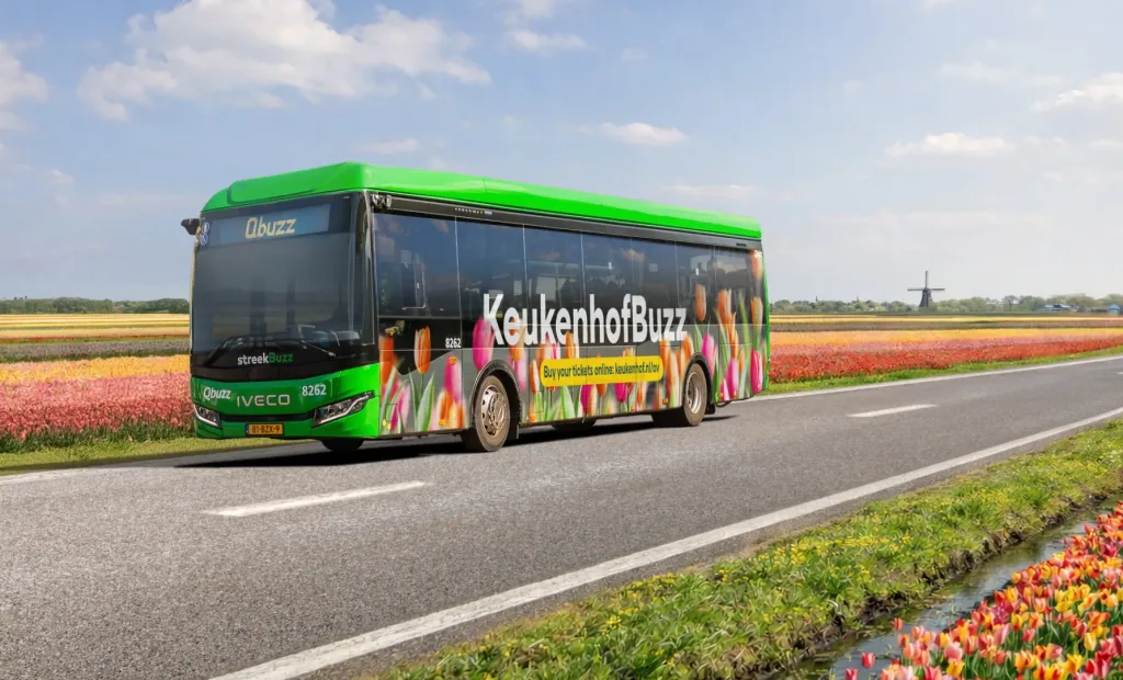 Met het openbaar vervoer (combiticket)