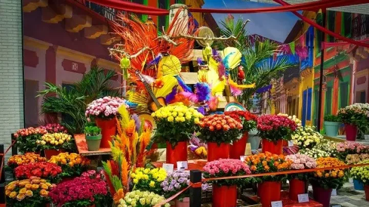 Topkwaliteit bij rozenshow in Keukenhof