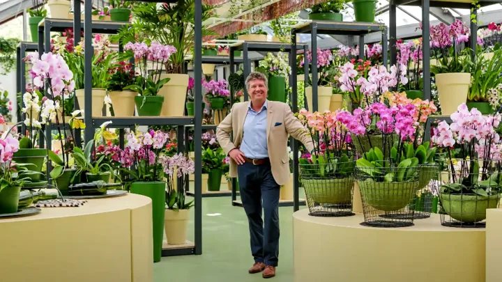 Cor Middelkoop about the orchids in the Beatrix Pavillion