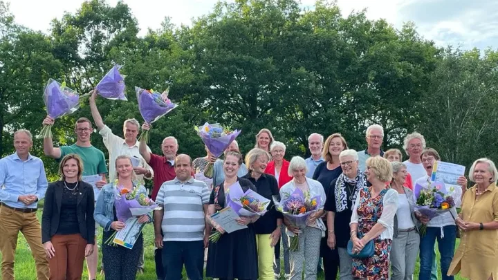 Uitreiking Vrijwilligersprijzen bij Keukenhof